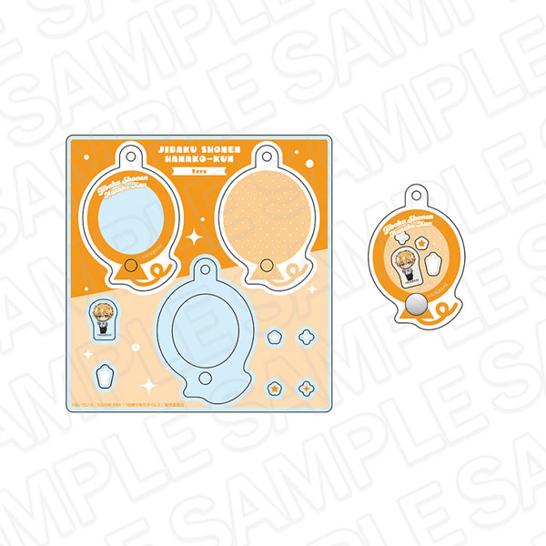 地縛少年花子くん　線画　キーホルダー　源輝 地縛少年花子くんフラワーボックスアクリルキーホルダー 源 光