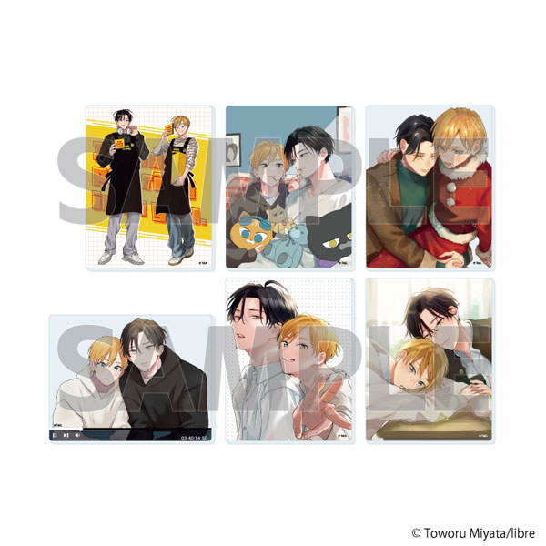 アクリルカード「君に注ぐ100dB」01/公式＆描き下ろしイラスト 6個入りBOX