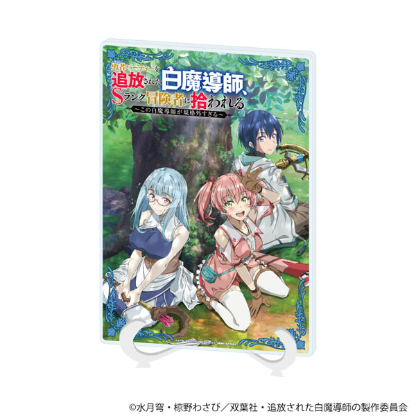 アクリルアートボード「勇者パーティーを追放された白魔導師、Sランク冒険者に拾われる」01/ティザービジュアル(公式イラスト)[A3]《１２月予約》