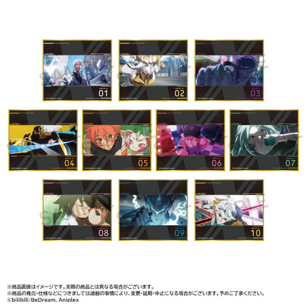 アニメ「TO BE HERO X」 トレーディングミニ色紙 10個入りBOX[ANICRAFT]《１２月予約》