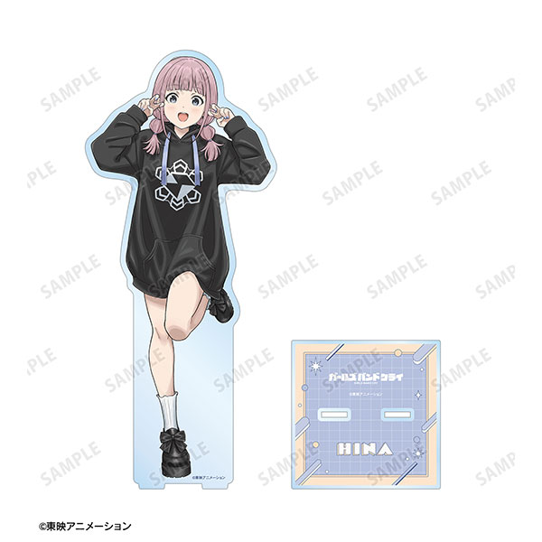 ガールズバンドクライ 描き下ろし ヒナ 私服ver. 特大アクリルスタンド[アルマビアンカ]《１２月予約》