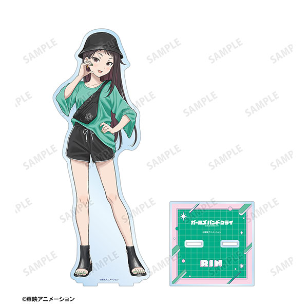 ガールズバンドクライ 描き下ろし リン 私服ver. 特大アクリルスタンド[アルマビアンカ]《１２月予約》