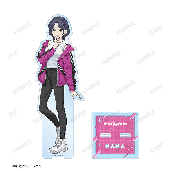 ガールズバンドクライ 描き下ろし ナナ 私服ver. 特大アクリルスタンド[アルマビアンカ]《１２月予約》