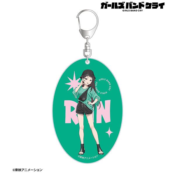 ガールズバンドクライ 描き下ろし リン 私服ver. BIGアクリルキーホルダー[アルマビアンカ]《１２月予約》