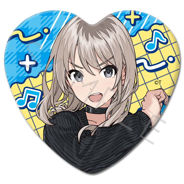 ガールズバンドクライ トレーディング缶バッジ　河原木桃香 40個　① アニメ『ガールズバンドクライ』第5弾 ハート型缶バッジ ZD