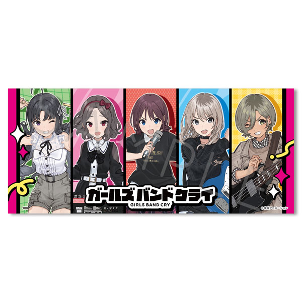 アニメ『ガールズバンドクライ』第5弾 フェイスタオル ZM (トゲナシトゲアリ)[シンクイノベーション]《１２月予約》