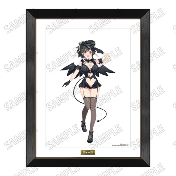 閃乱カグラ』 描き下ろし複製原画 デビルポリスver. (1)飛鳥