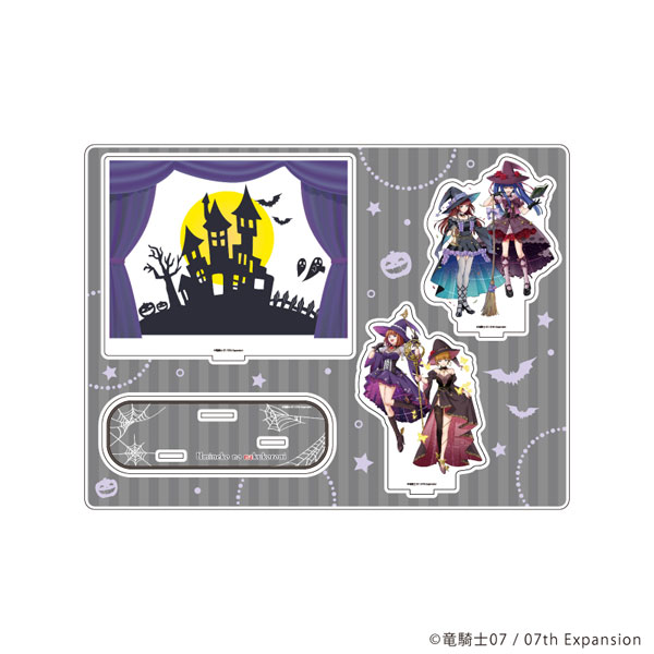 アクリルジオラマ「うみねこのなく頃に」02/集合デザイン ハロウィンver.(描き下ろしイラスト)[A3]《０１月予約》