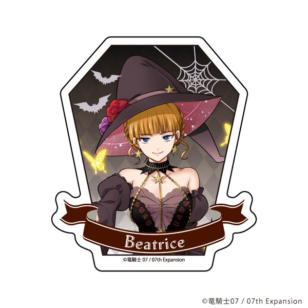 ダイカットステッカー「うみねこのなく頃に」04/ベアトリーチェ