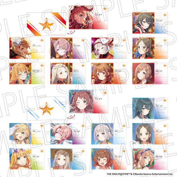 学園アイドルマスター プロデューサー名刺風カードコレクション vol.2　10パック入りBOX