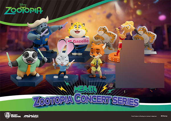 ズートピア コンサートシリーズ ブラインドボックス 6個入りBOX[ビーストキングダム]《０３月仮予約》
