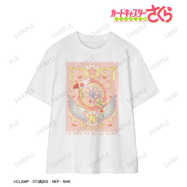 カードキャプターさくら クリアカード編 鍵モチーフ Tシャツ レディース M[アルマビアンカ]《０２月予約》