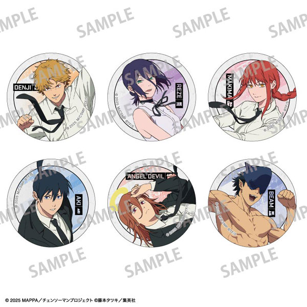 劇場版『チェンソーマン レゼ篇』 トレーディング缶バッジ 浮遊感 6個