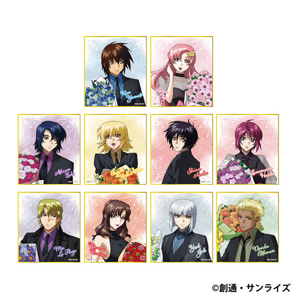 機動戦士ガンダムSEED FREEDOM ミニ色紙コレクション 〈花束〉 10個入りBOX[ムービック]《１２月予約》