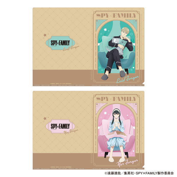 SPY×FAMILY クリアファイルセット ロイド・ヨル[ムービック]《発売済・在庫品》