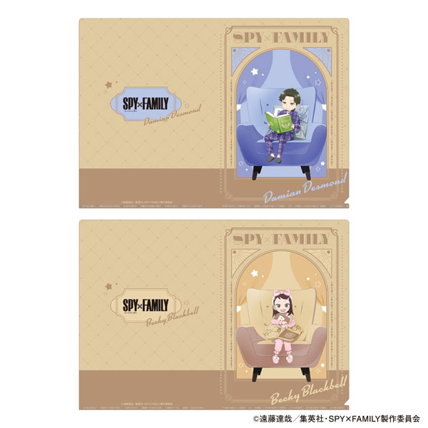 SPY×FAMILY クリアファイルセット ダミアン・ベッキー[ムービック]《発売済・在庫品》