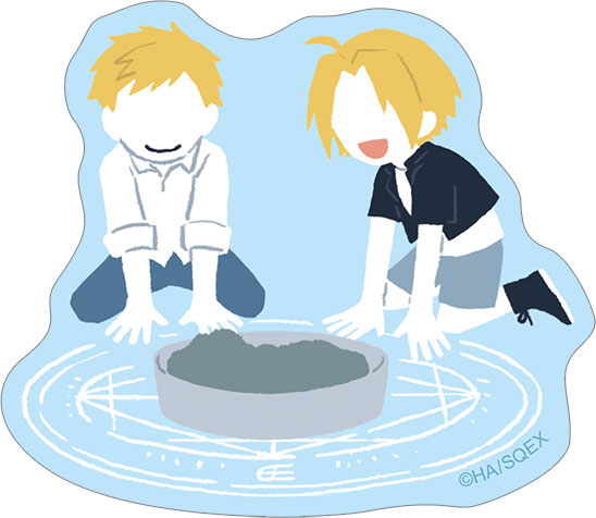 鋼の錬金術師 ステッカー ゆるパレット 第2弾 禁忌[ムービック]《１１月予約》