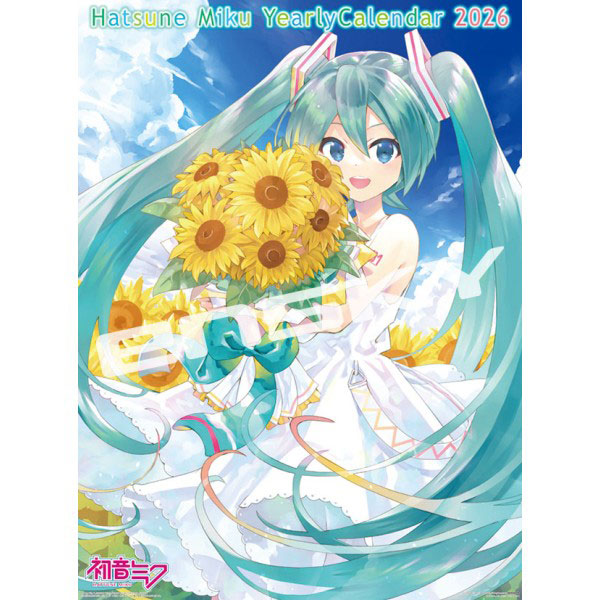 初音ミク CL-043 2026年 壁掛けカレンダー[エンスカイ]《発売済・在庫品》