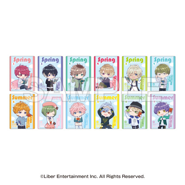 A3！ 書店コラボキャンペーン トレーディング雑誌風クリアカード春組・夏組 12個入りBOX[イーディス]《０１月予約》