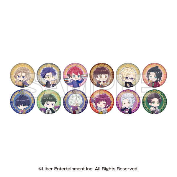 A3！ 書店コラボキャンペーン トレーディングミニキャラホロ缶バッジ秋組・冬組 12個入りBOX