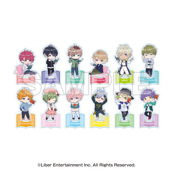 A3！ 書店コラボキャンペーン トレーディングミニキャラアクリルスタンド春組・夏組 12個入りBOX