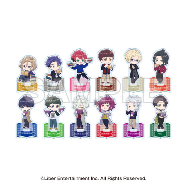 A3！ 書店コラボキャンペーン トレーディングミニキャラアクリルスタンド秋組・冬組 12個入りBOX