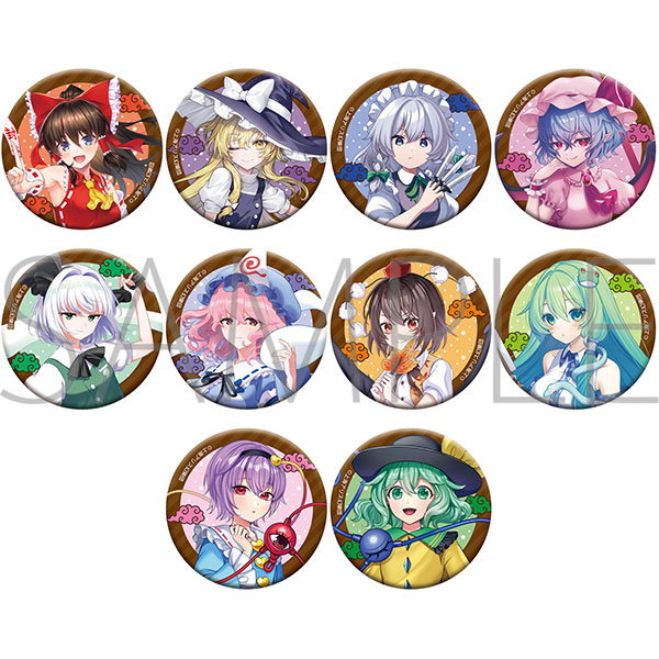 東方Project キャラバッジコレクション 10個入りBOX