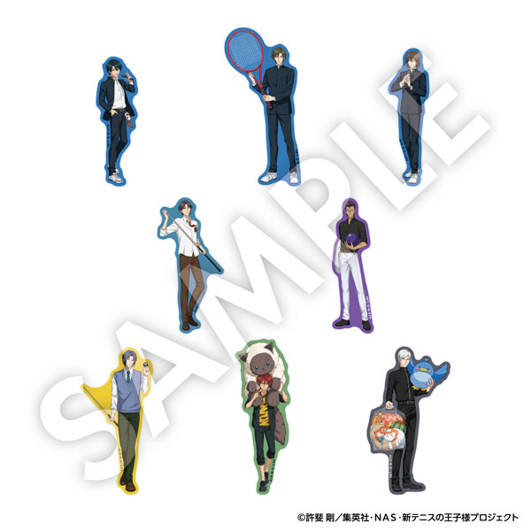 新テニスの王子様 アクリルバッジVol.4 8個入りセット