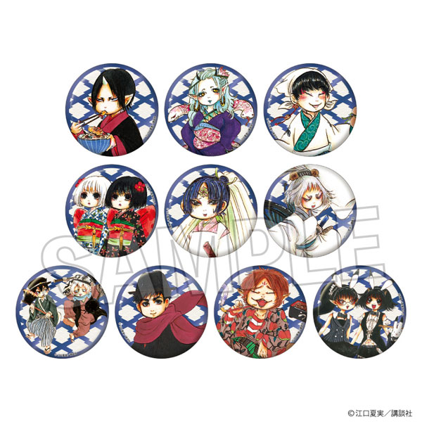 鬼灯の冷徹 トレーディングギラギラ缶バッジ vol.2 BOX2 10個入りBOX[PROOF]《１２月予約》