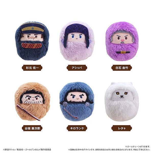 ゴールデンカムイ くるみたぴぬいVol.1　6個入りBOX[タピオカ]《０２月予約》