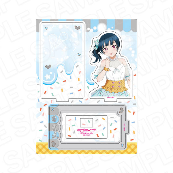 ラブライブ！サンシャイン！！ レイヤーアクリルスタンド 津島善子 Cafe party ver.[コンテンツシード]《在庫切れ》