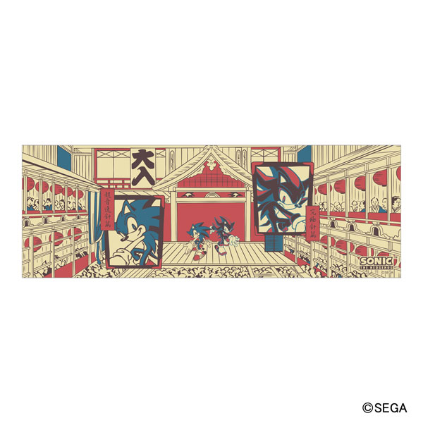 ソニック・ザ・ヘッジホッグ 手ぬぐい (3)SONIC ＆ SHADOW[エンスカイ]《１２月予約》