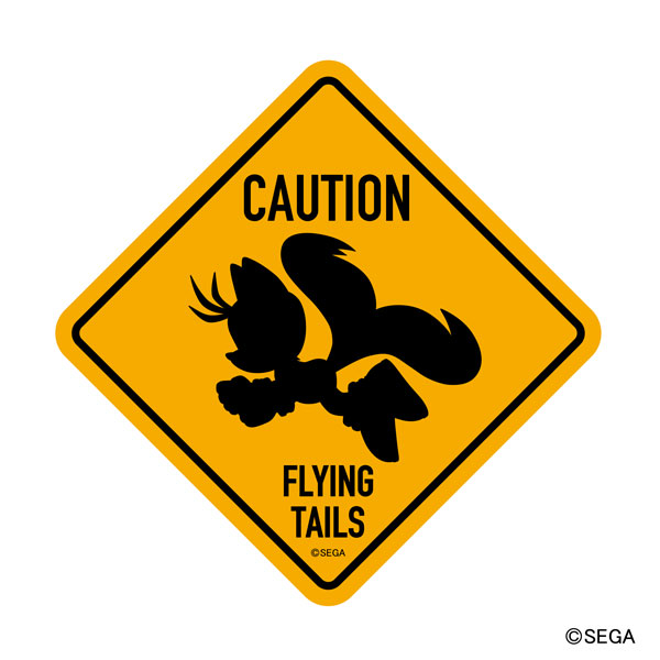 ソニック・ザ・ヘッジホッグ 注意表記ステッカー (5)[エンスカイ]《発売済・在庫品》