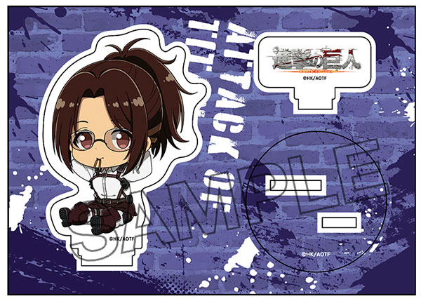 TVアニメ『進撃の巨人』 ぺたん娘アクリルフィギュア vol.2 ハンジ[ペンギンパレード]《発売済・在庫品》