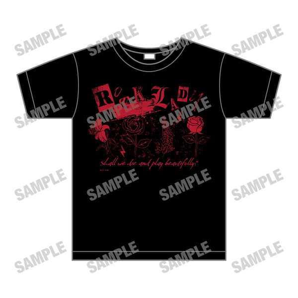 アニメ「ロックは淑女の嗜みでして」 Tシャツ[メディコス・エンタテインメント]《０１月予約》
