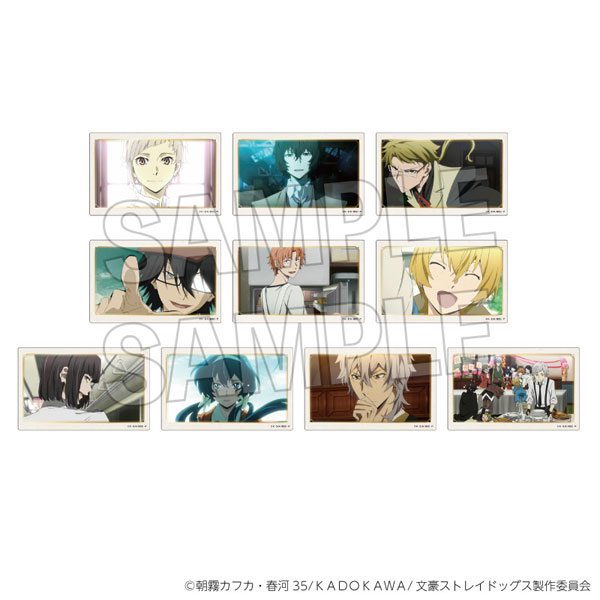 文豪ストレイドッグス トレーディングアクリルカード BOX1 10個入りBOX