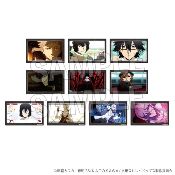 文豪ストレイドッグス トレーディングアクリルカード BOX2 10個入りBOX