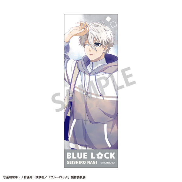ブルーロック ロングスクエア缶バッジ 凪誠士郎 ノスタルジー カミアニTOUCH[カミオジャパン]《１２月予約》