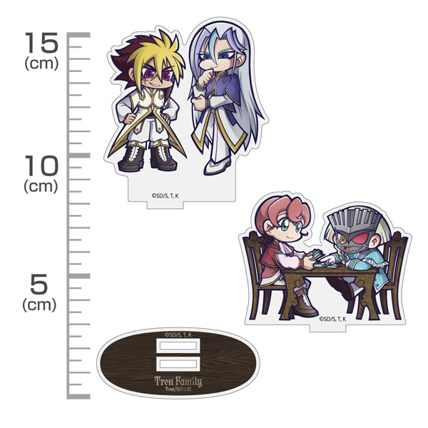 遊☆戯☆王ZEXAL トロン一家 アクリルスタンド 歓談Ver.[コスパ]《01