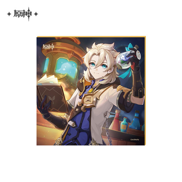 原神「命定の日」 キャラ色紙 アルベド(2023)[miHoYo]《発売済・在庫品》