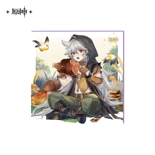 原神「命定の日」 キャラ色紙 レザー(2021)[miHoYo]《11月予約》