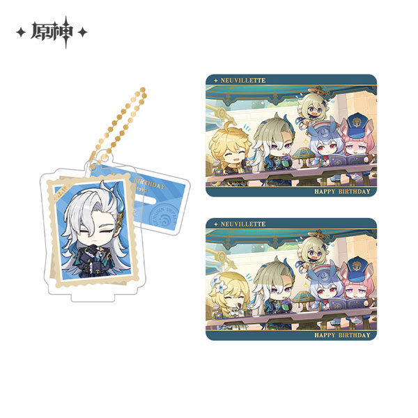 原神 留影叙佳期シリーズ アクリルスタンド＆コレクションカードセット