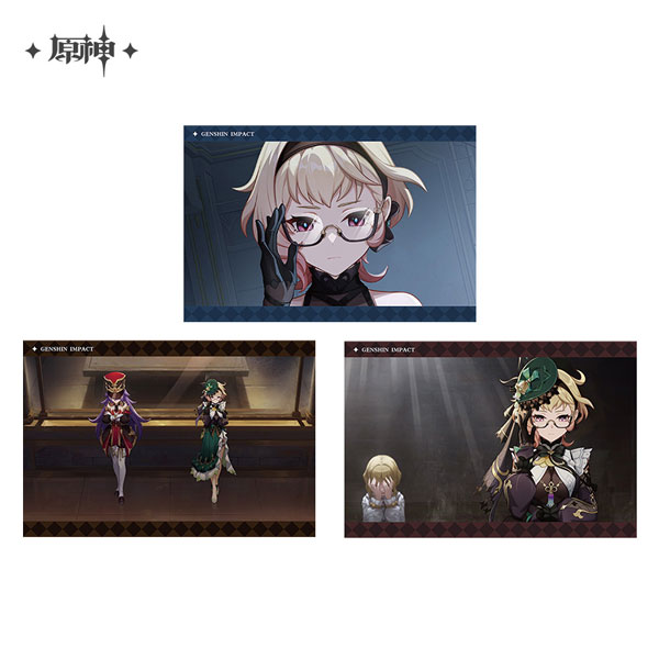 原神 キャラPVシリーズ フォトカードセット エミリエ 証言[miHoYo]《発売済・在庫品》