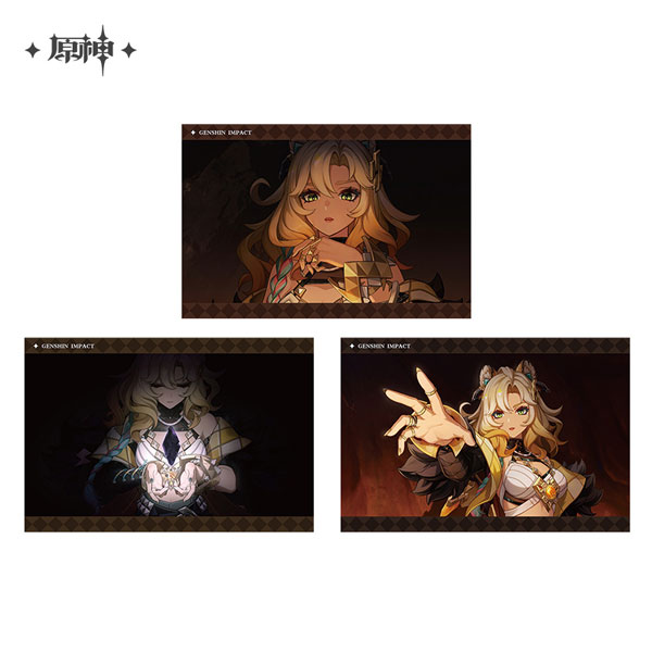 原神 キャラPVシリーズ フォトカードセット シロネン 名鋳りの責任[miHoYo]《発売済・在庫品》