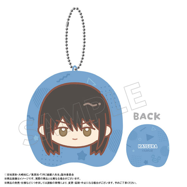 TVアニメ「3年Z組銀八先生」 ゆるころフェイス ミニクッションキーホルダー D 桂小太郎[ANICRAFT]《０１月予約》