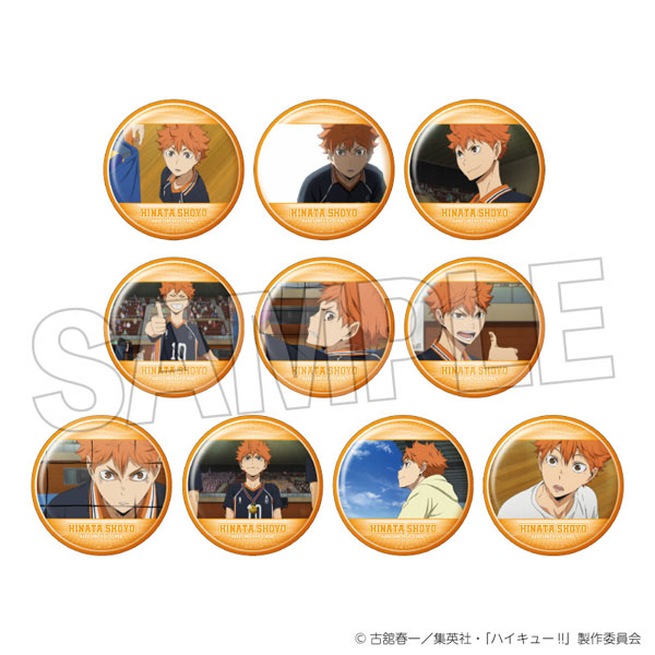 ハイキュー!! お天気版権 缶バッジ 日向翔陽 ハイキュー!!」 六角形缶バッジ – MENEGI online store