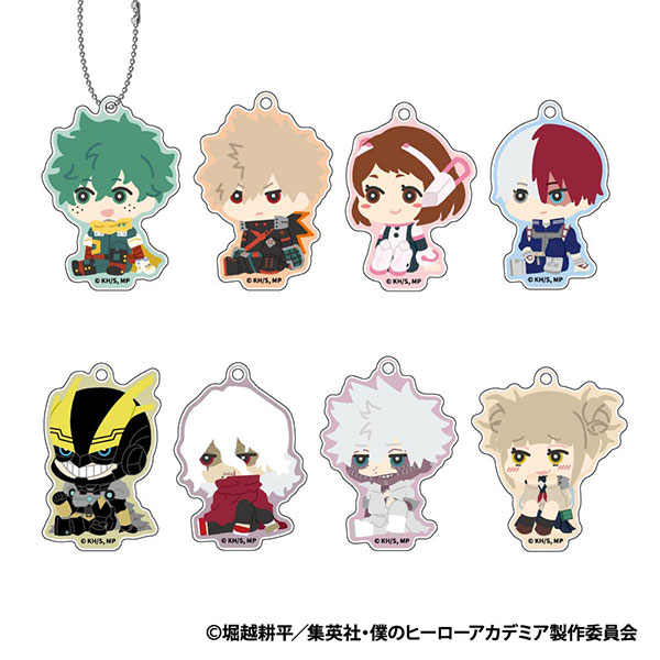 僕のヒーローアカデミア もふもふ アクリルキーホルダー Vol.2　8個入りBOX[ジーベック]《在庫切れ》