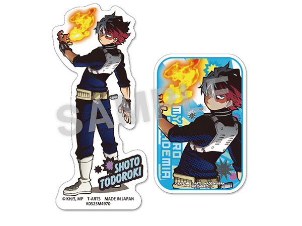 僕のヒーローアカデミア 出動！ステッカーセット 轟凍焦[タカラトミー