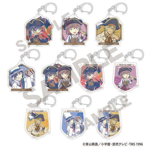 名探偵コナン トレーディングアクリルキーホルダー 船乗り クラパレット 10個入りBOX[クラックス]《発売済・在庫品》
