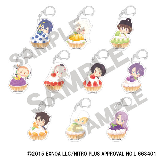 刀剣乱舞 アクリルキーホルダー 10個入り わんぱく！刀剣乱舞 トレーディングアクリルキーホルダー 10個入りBOX